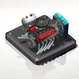 Stirlingkit Base for TOYAN V8 FS-V800WGPC Gasoline Engine Model Kits ( New Version) Upgrade, view 2