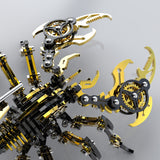 Stirlingkit Black & Golden 3D Stainless Steek DIY Scorpion Metal Model Kits, view 2