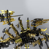 Stirlingkit Black & Golden 3D Stainless Steek DIY Scorpion Metal Model Kits, view 3