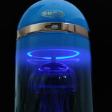 Stirlingkit Blue Mechanical Capsule Jellyfish Model Artistic with Glass Cover, view 5