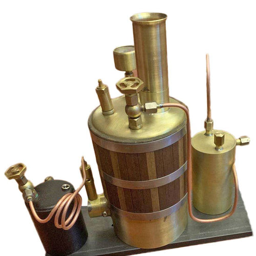 Stirlingkit boiler Kit without Steam Engine for 2 Cylinders Mini Compound Steam Engine