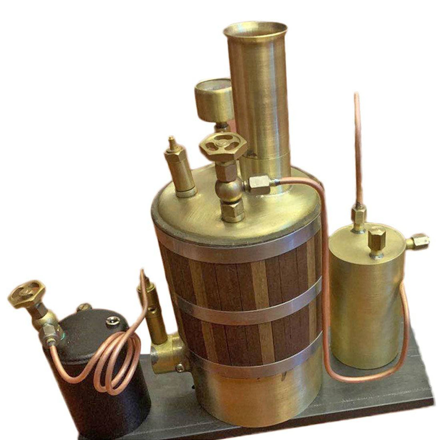 Stirlingkit boiler Kit without Steam Engine for 2 Cylinders Mini Compound Steam Engine