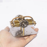 Stirlingkit Brass Mini Steam Engine Model without Boiler for Model Ship, view 3