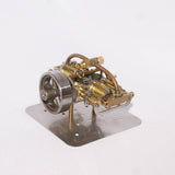 Stirlingkit Brass Mini Steam Engine Model without Boiler for Model Ship, view 4