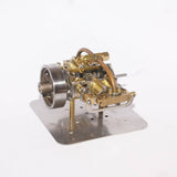 Stirlingkit Brass Mini Steam Engine Model without Boiler for Model Ship, view 6