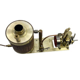 Stirlingkit Brass Single-cylinder Mini Steam Engine Set with Gearbox Boiler for 50cm RC Ship, view 4