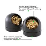 Stirlingkit Brass Tip Cleaner with Holder for Circuit Sculpture Must-have Tool, view 4