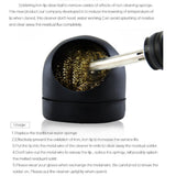 Stirlingkit Brass Tip Cleaner with Holder for Circuit Sculpture Must-have Tool, view 6
