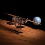 Stirlingkit BREEZE DRIFTER CESSNA Seaplane 3D Metal Aircraft Model Kit, view 4