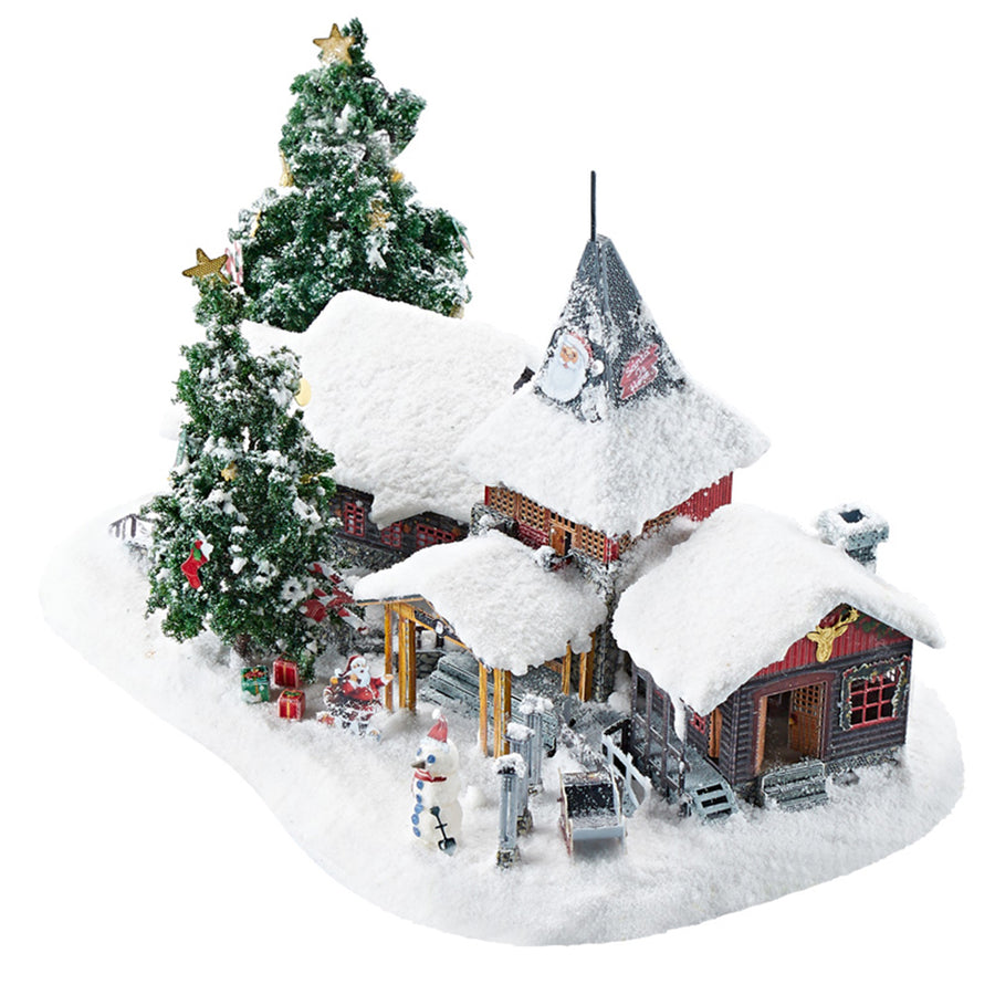 Stirlingkit Build a Christmas Santa Claus's Village Model 3D Puzzle Kits