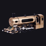 Stirlingkit Build a Realistic Miniature Live Steam Train Locomotive That Runs with Railway Track, view 4