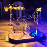 Stirlingkit Build a Tiny Oil Pumpjack for Your Desk Nodding Donkey Circuit Sculpture, view 2