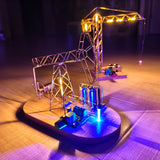 Stirlingkit Build a Tiny Oil Pumpjack for Your Desk Nodding Donkey Circuit Sculpture, view 4