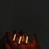 Stirlingkit Build Your Own Copper Wire Cube Lamp DIY Circuit Sculpture Minimalist Decor Light, view 4