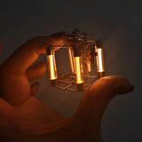 Stirlingkit Build Your Own Copper Wire Cube Lamp DIY Circuit Sculpture Minimalist Decor Light, view 5