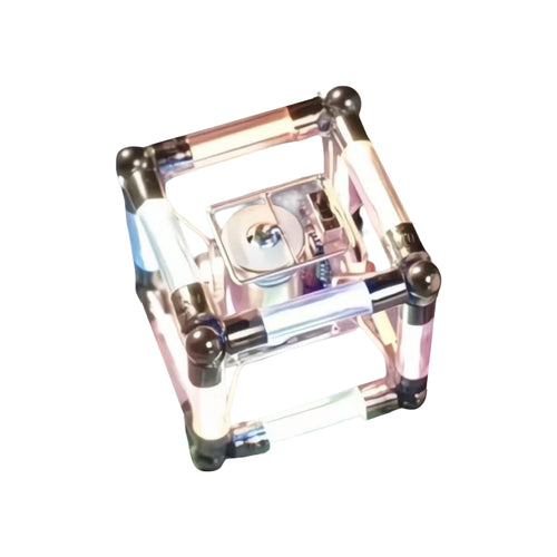 Stirlingkit Build Your Own Cube decor Lamp from Glass Fuses Circuit Sculpture Kits