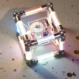 Stirlingkit Build Your Own Cube decor Lamp from Glass Fuses Circuit Sculpture Kits, view 2