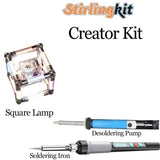 Stirlingkit Build Your Own Cube decor Lamp from Glass Fuses Circuit Sculpture Kits, view 5