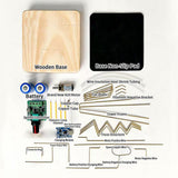 Stirlingkit Build Your Own Dutch Windmill Desk Lamp Circuit Sculpture DIY Kits, view 4