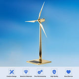 Stirlingkit Build Your Own Golden Windmill DIY Metal Kits Free Energy, view 3