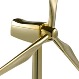 Stirlingkit Build Your Own Golden Windmill DIY Metal Kits Free Energy, view 5