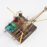 Stirlingkit Build Your Own Helicopter Desk Lamp DIY Circuit Sculpture Model, view 2