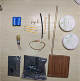 Stirlingkit Build Your Own Helicopter Desk Lamp DIY Circuit Sculpture Model, view 3