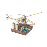 Stirlingkit Build Your Own Helicopter Desk Lamp DIY Circuit Sculpture Model, view 6