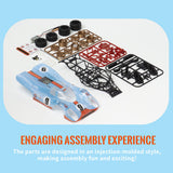 Stirlingkit Build Your Own Mini RC Scale Replica Racing Car Model Kits Indoor & Outdoor 1:28 2.4G, view 2