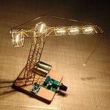 Stirlingkit Build Your Own Mini Tower Crane Desk Lamp Circuit Sculpture, view 4