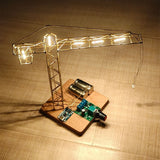 Stirlingkit Build Your Own Mini Tower Crane Desk Lamp Circuit Sculpture, view 6