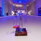 Stirlingkit Build Your Own Retro Weather Radar Tower Circuit Sculpture Model Kits with LED Light, view 3