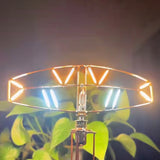 Stirlingkit Build Your Own Retro Weather Radar Tower Circuit Sculpture Model Kits with LED Light, view 5