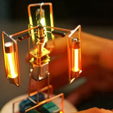 Stirlingkit Build Your Own Rotatable Edison LED Light Tower Lamp Circuit Sculpture Model Kits, view 2