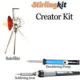 Stirlingkit Build Your Own Sci-fi Satellite LED Circuit Sculpture Model Kits, view 3