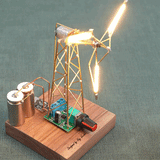 Stirlingkit Build Your Own Windmill Desk Lamp DIY Kits Circuit Sculpture Model, view 2