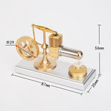 Stirlingkit Building the World's Smallest Stirling Engine Model Kits That Runs J02, view 6