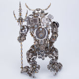 Stirlingkit Bull-Headed Demon Minotaur 3D DIY Metal Assembly Model Building Kits, view 6