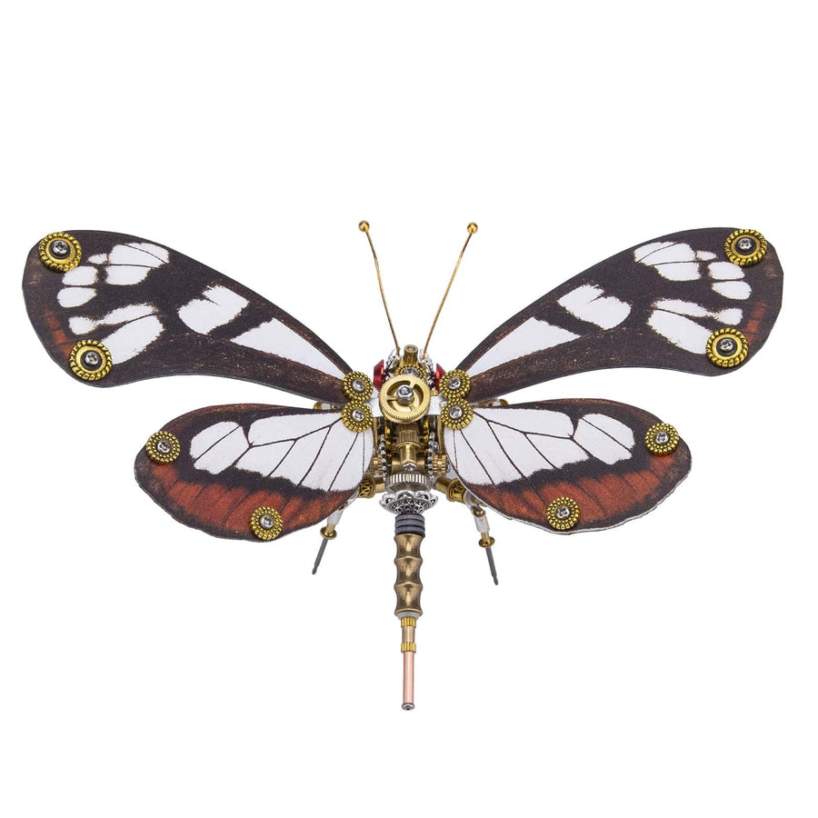 Stirlingkit Butterfly Steampunk 3D Metal Greta Oto Model DIY Kits 150PCS+