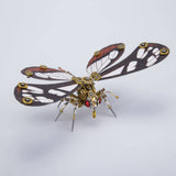 Stirlingkit Butterfly Steampunk 3D Metal Greta Oto Model DIY Kits 150PCS+, view 2