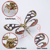 Stirlingkit Butterfly Steampunk 3D Metal Greta Oto Model DIY Kits 150PCS+, view 5