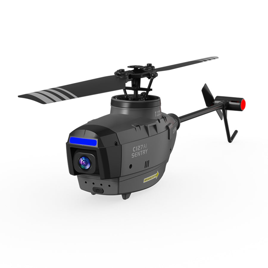 Stirlingkit C127AI Scout Drone Model 2.4G RC 4CH Single-Rotor Brushless RC Helicopter Model Without Aileron - RTF Version