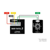 Stirlingkit CaddxFPV Baby Ratel2 Low latency Camera for HEEWING Ranger T1 VTOL Fixed-Wing Aircraft, view 5