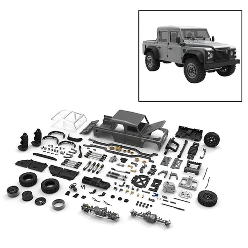 Stirlingkit Capo CUB 1/18 Assembly 4WD Electric RC Offroad Vehicle Crawler Pickup Truck Model with Differential Lock KIT
