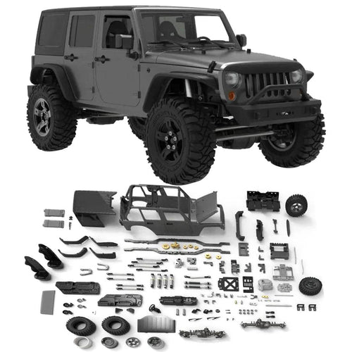 Stirlingkit CAPO CUB2 Electric 1/18 4WD RC Car Metal Off-road Climbing Car Model KIT