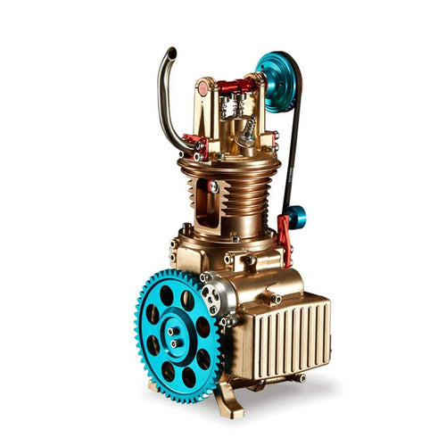 Stirlingkit Car Engine Model All-metal Craftsmen Mini Single-cylinder High Challenge Assembled Model Collection