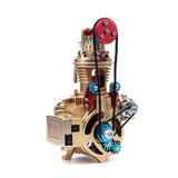 Stirlingkit Car Engine Model All-metal Craftsmen Mini Single-cylinder High Challenge Assembled Model Collection, view 3