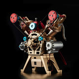 Stirlingkit Car Engine Model All-metal Mini Manual Assembly V2 Double-cylinder Toy Collection Decoration, view 5