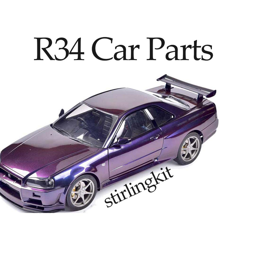 Stirlingkit Car Parts for Capo GTR SkyLine GT-R R34 Drift Car Model