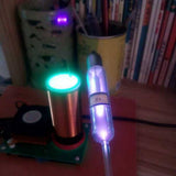 Stirlingkit Circuit-structured Musical Tesla Coil Plasma Speaker Music Arc lIghtning Experiment Tool Without Glow tubes & Bulbs, view 3